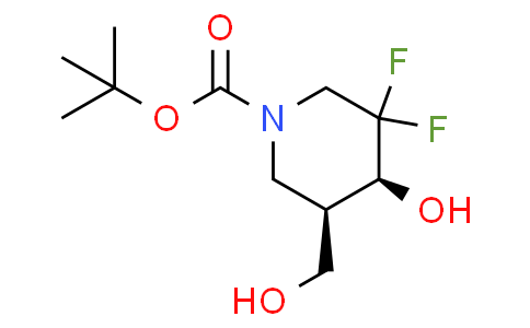 Tert Butyl Cis 3 3 Difluoro 4 Hydroxy 5 Hydroxymethyl Piperidine 1